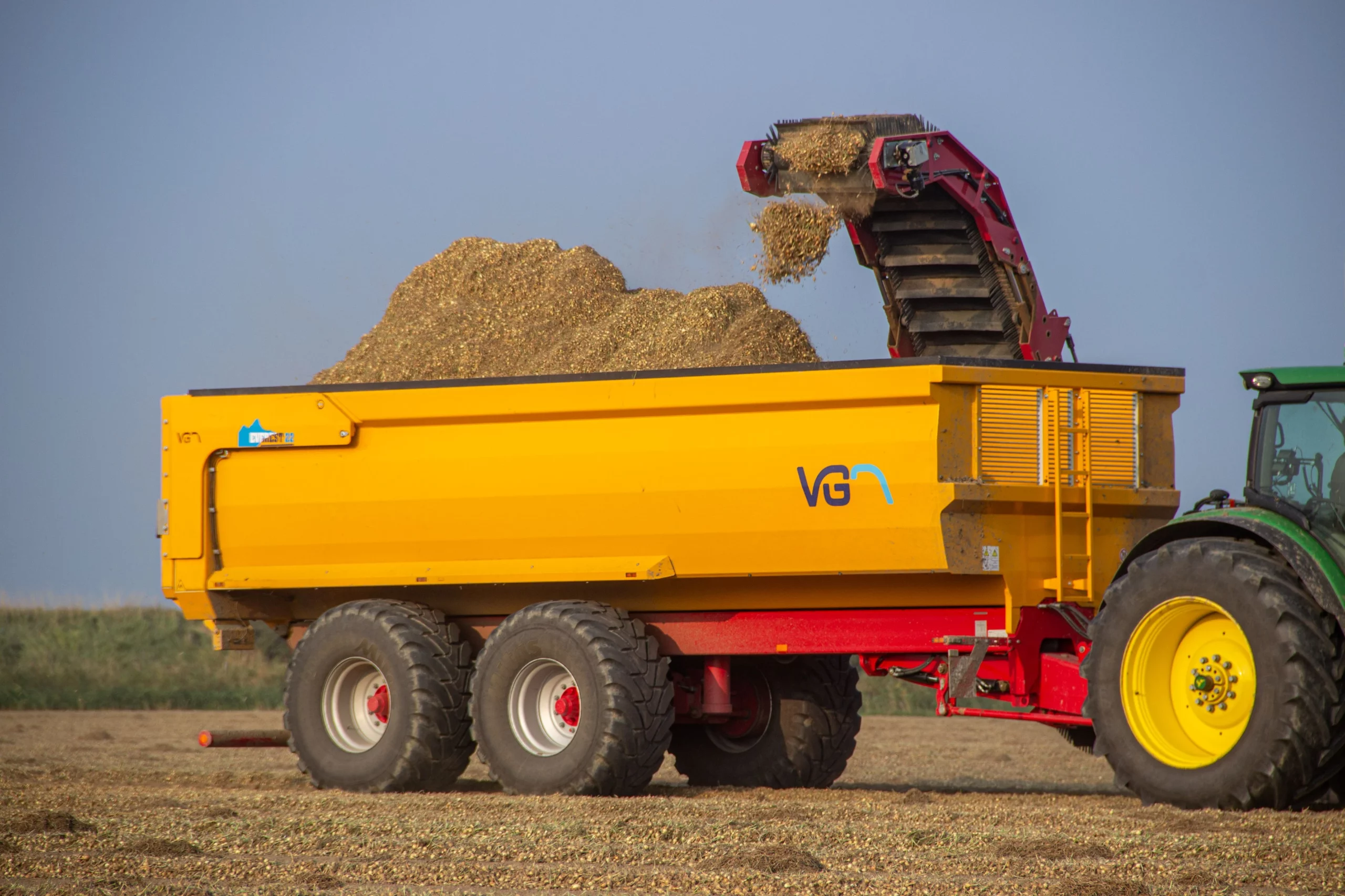 Landbouw transport