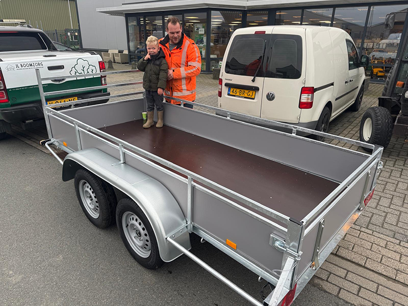 Afgeleverd! Diverse BW Trailers aanhangers!